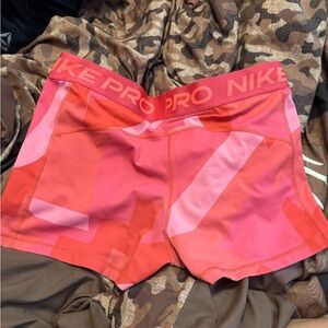 Nike Pink Performance Athletic Shorts